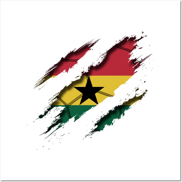 Ghana Football Wall Art by blackcheetah